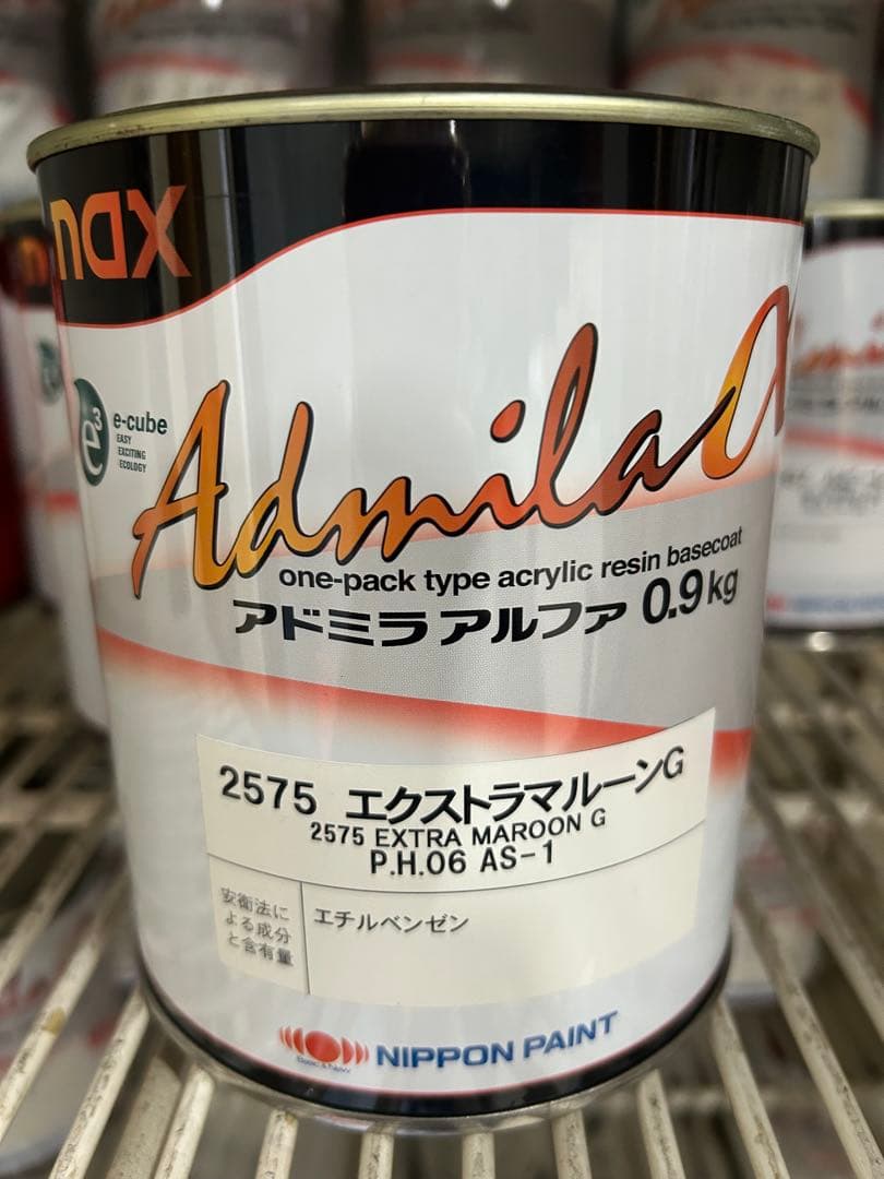 日本ペイント　アドミラα エクストラマルーンG