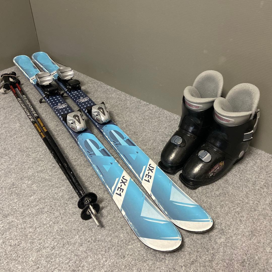 ★メンテナンス済 子供スキーセット身長128~140cm前後のお子様向け