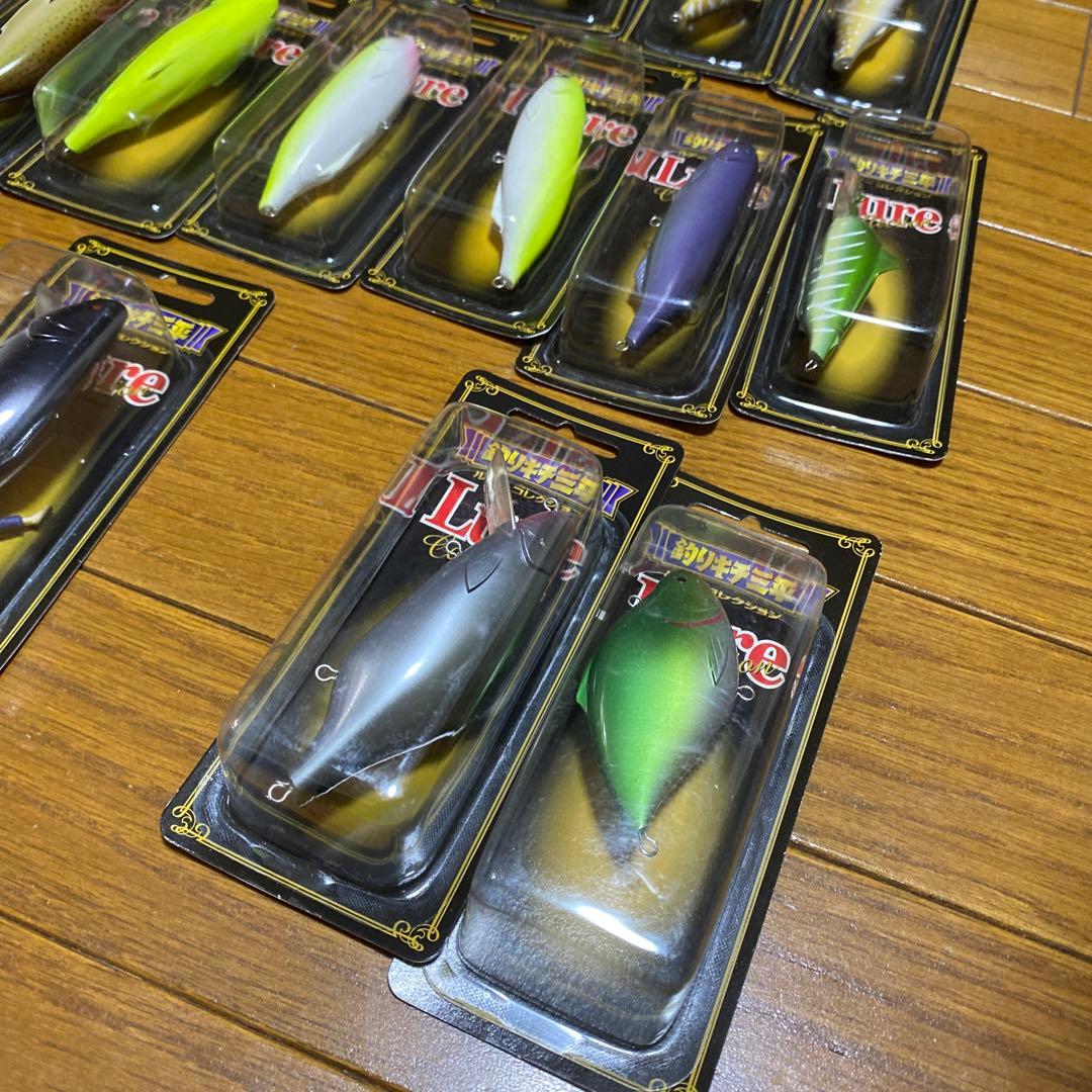 釣りキチ三平ルアーコレクション21個セット シークレット含ディーラーボックス付き