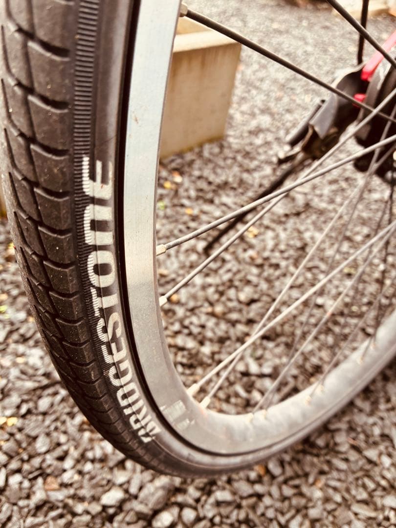 札幌　BRIDGESTONE シュライン　高校　子供用自転車レッド　26インチ