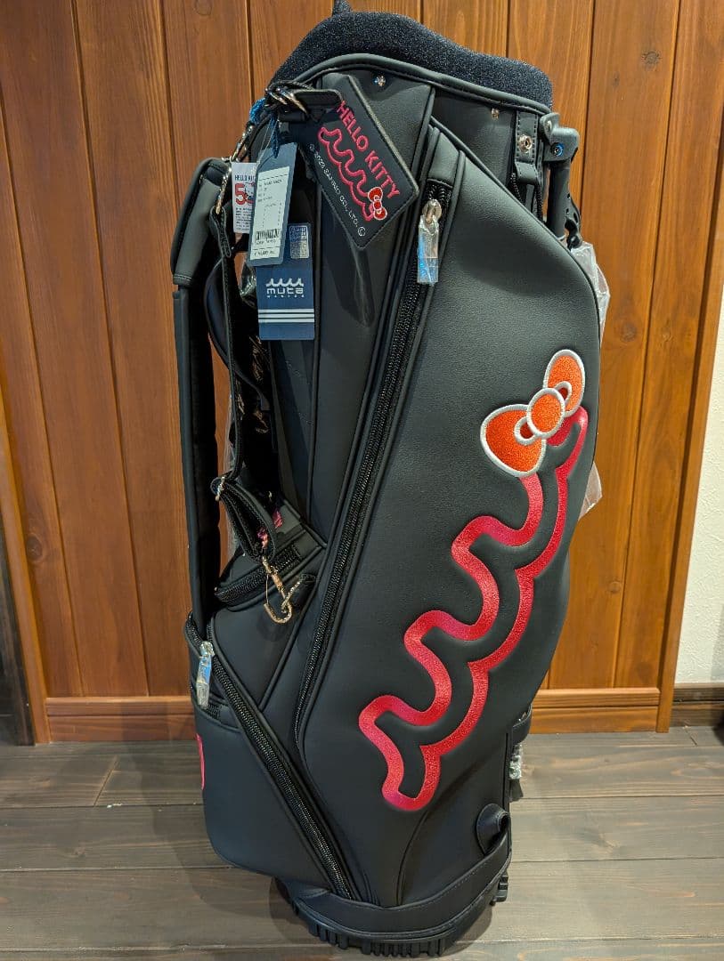 ムータマリン ハローキティ ゴルフバッグ スタンド式