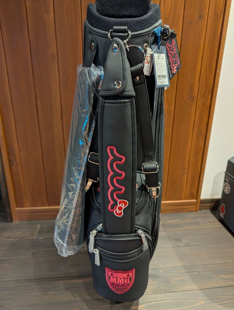 ムータマリン ハローキティ ゴルフバッグ スタンド式