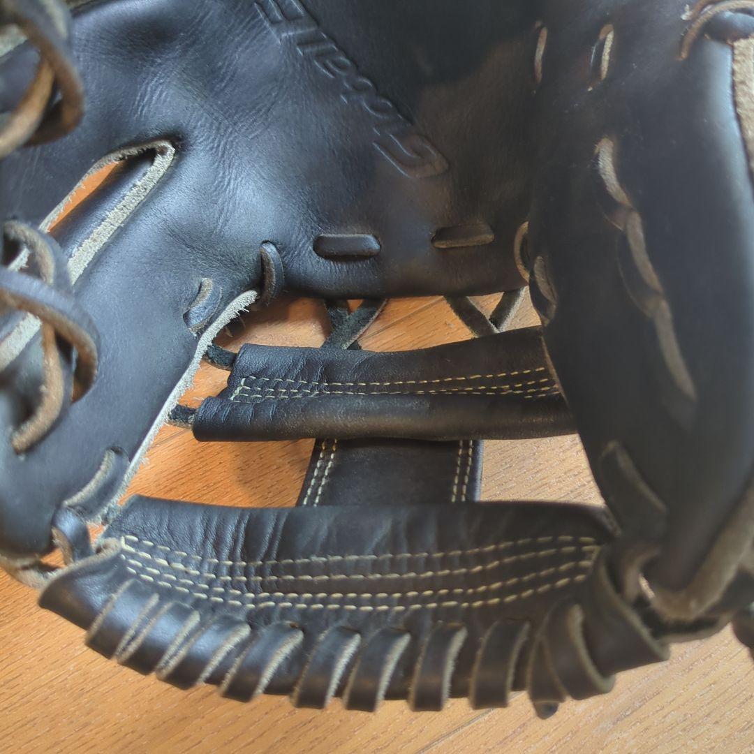 Global Elite 硬式グローブ Dlink NEO 黒 型付け済み