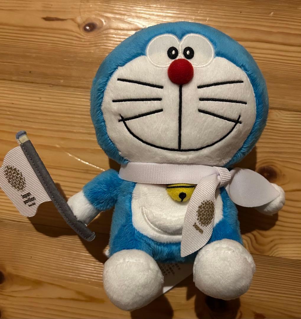 大阪関西万博　日本館　ドラえもん ぬいぐるみ タグ付き