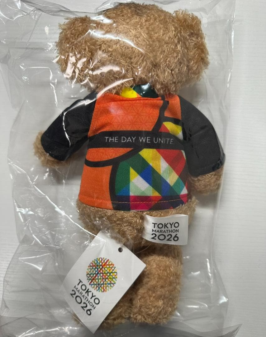 新品 未開封　東京マラソン2026　テディベア　ぬいぐるみ