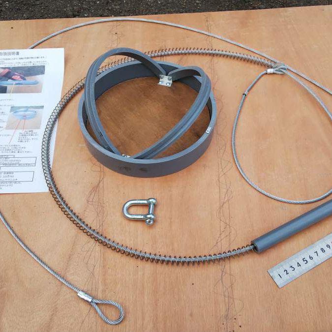 くくり罠 20cm イノシシ 鹿 シカ 猪  一番人気お得6個セット 送料無料