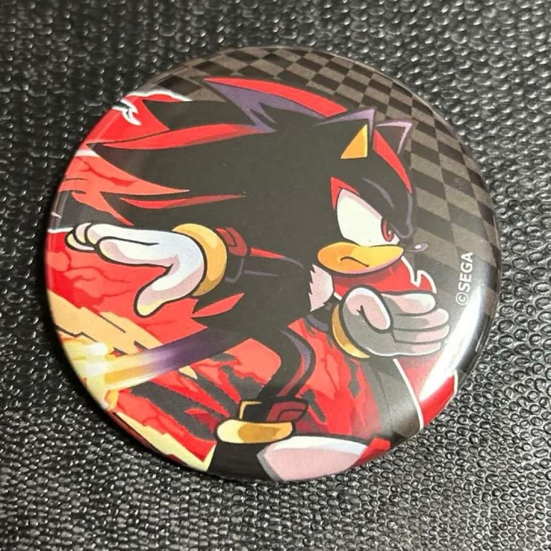 シャドウ　缶バッジ　ソニックレーシング
