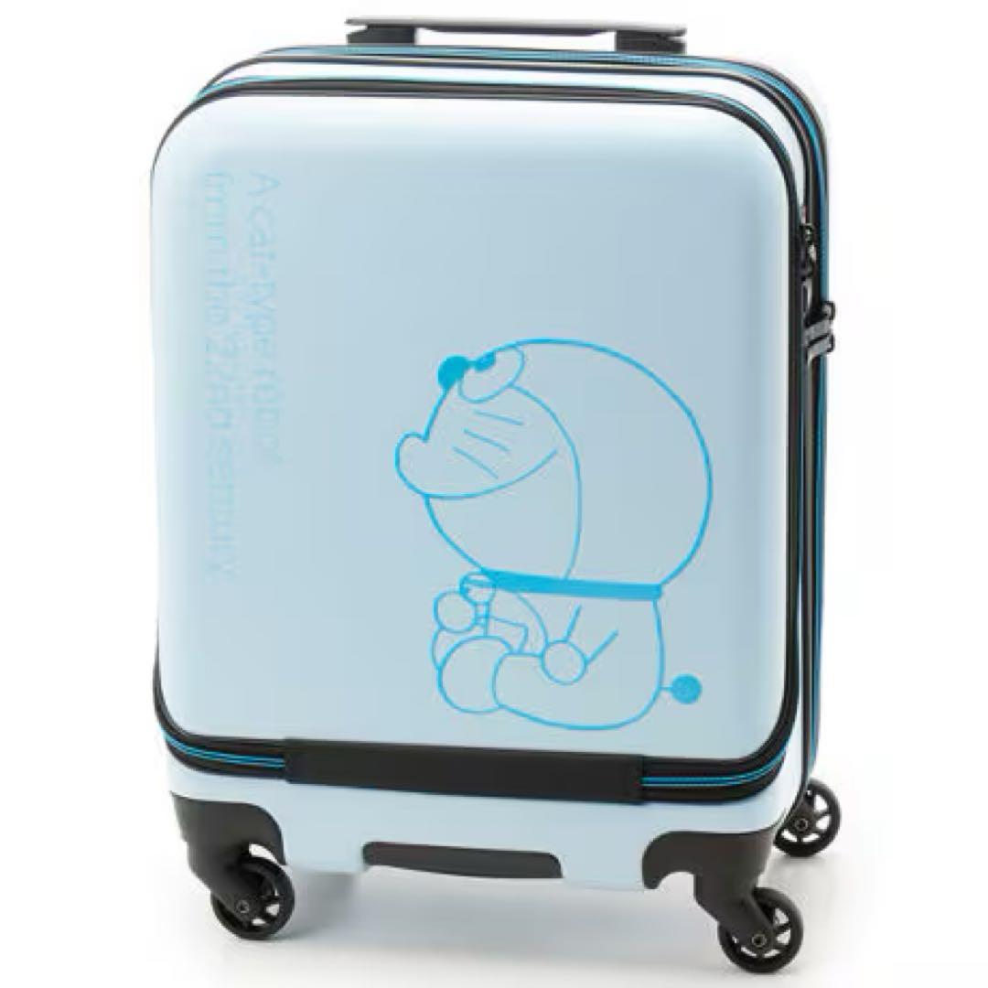 ドラえもん キャリーケース　ライトブルー　37L