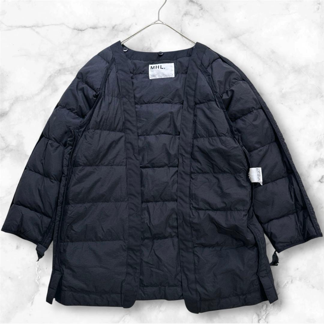 美品 マーガレットハウエル ダウンライナー付き 3WAY モッズコート 黒