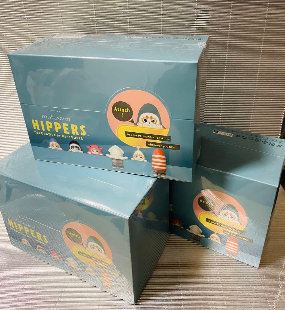 シュリンク付き⭐️HIPPERS mofusand ⭐️3ボックス 36個