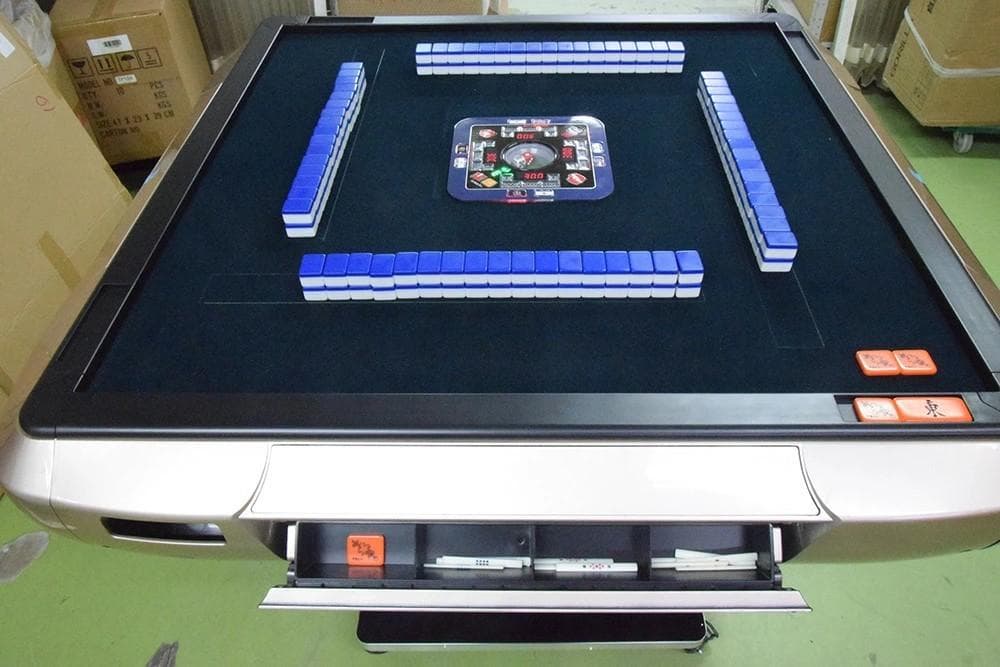 2025年最新モデル　全自動麻雀卓　デジタル点棒計算　33ミリ牌「MJ25」卓
