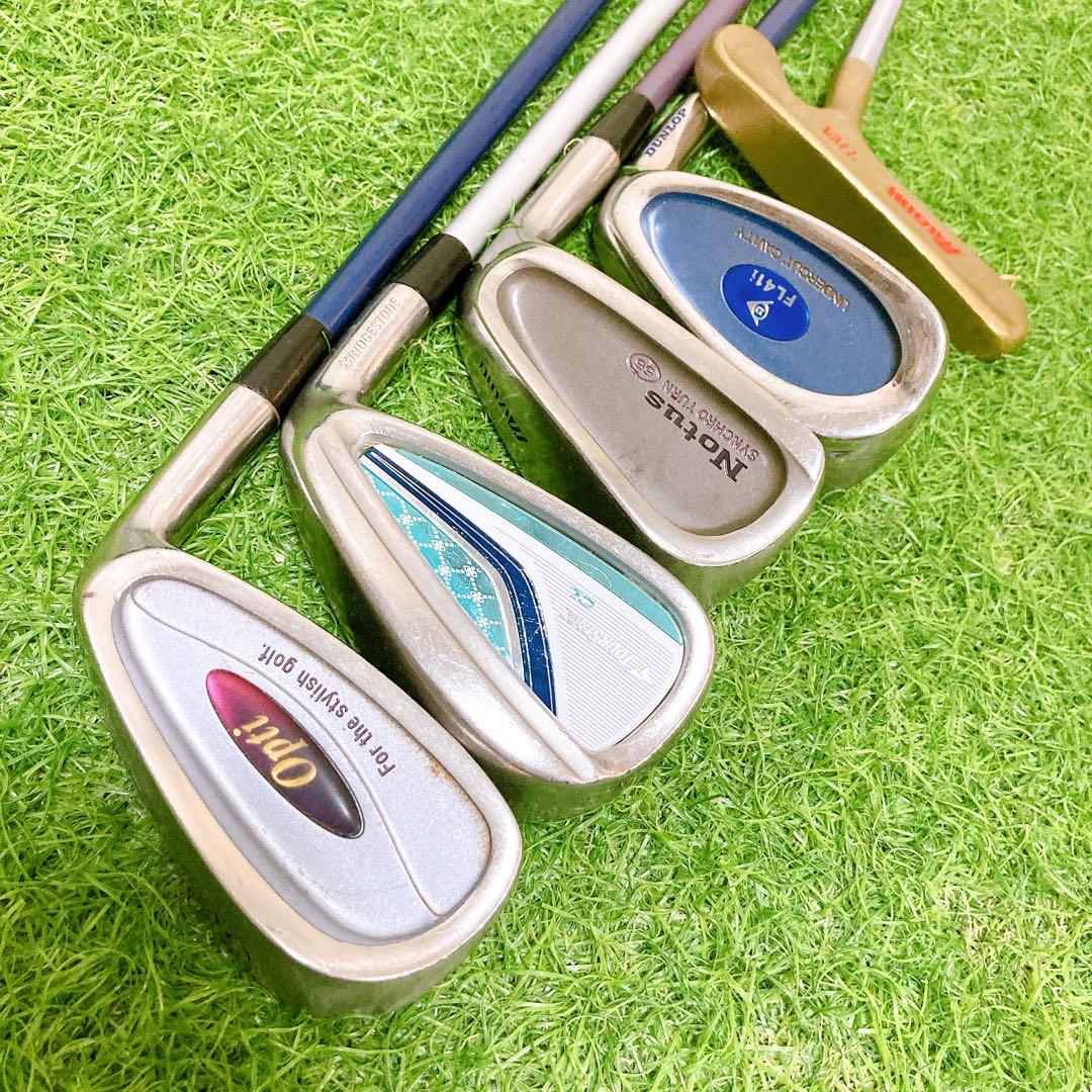 12 初心者オススメ　ゴルフクラブセット　レディース　バッグ　ゼクシオ