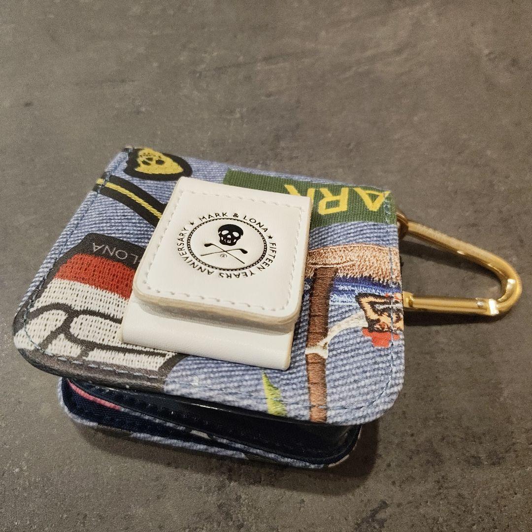 MARK&LONA マークアンドロナ 15周年 ゴルフボールポーチ