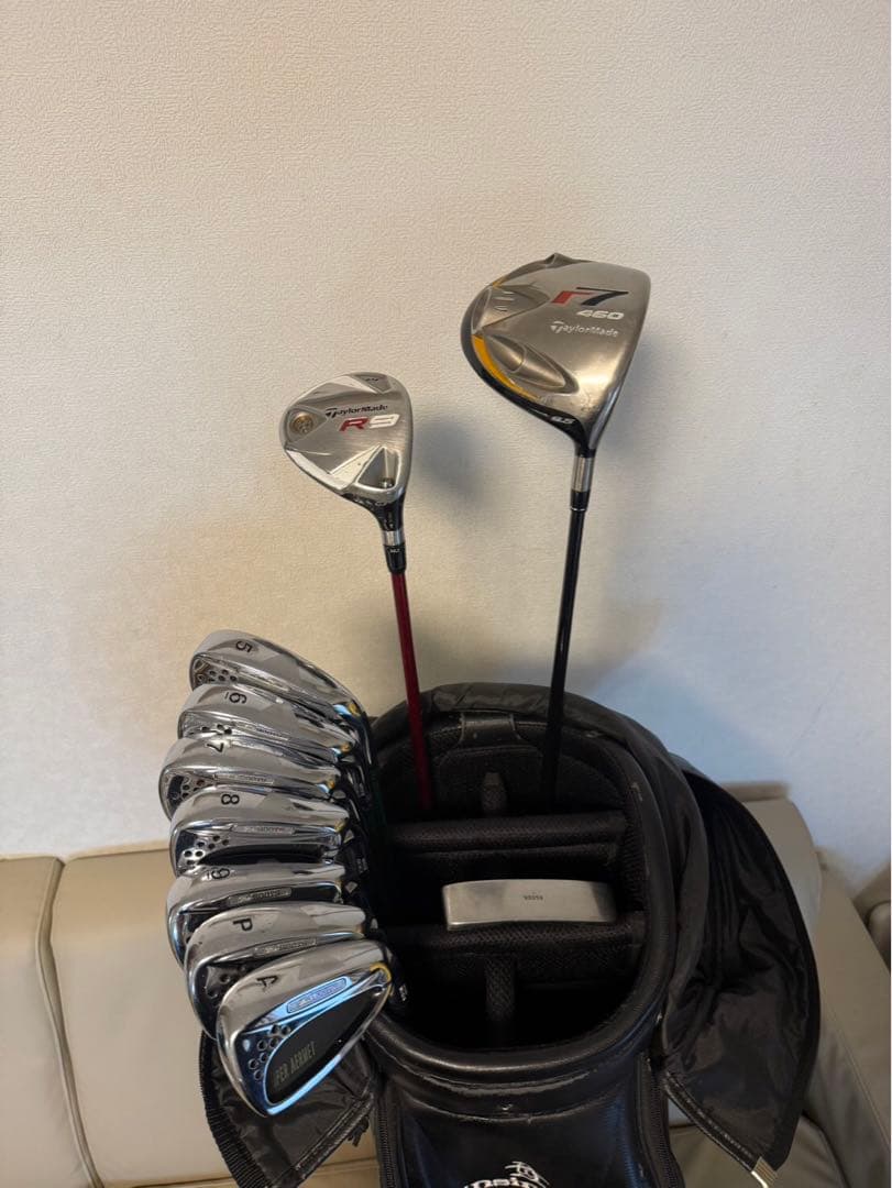 【送料込み】激安　テーラーメイド　ゴルフセット　ゴルフバッグ付き　メンズ