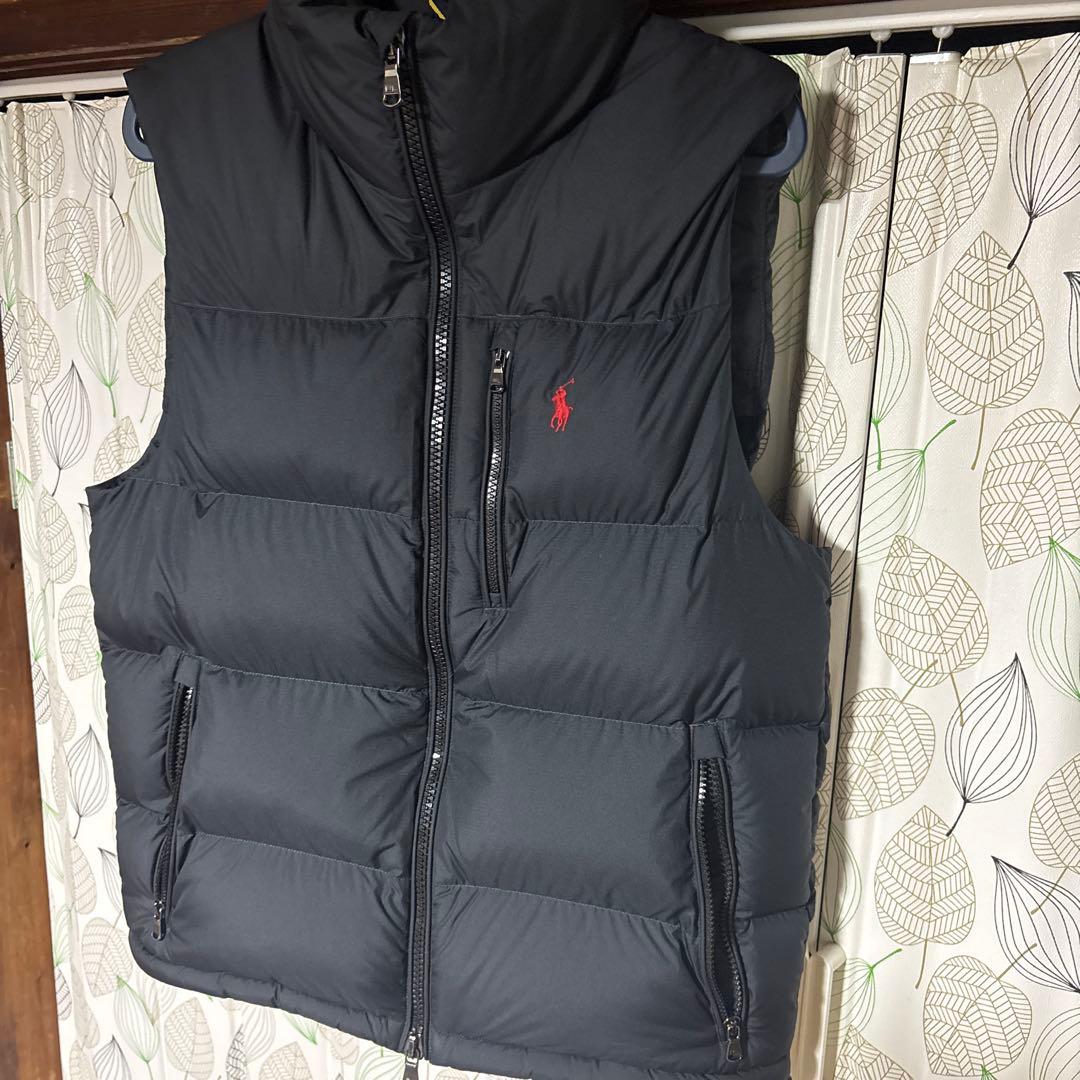 Ralph Lauren ダウンベスト ダークグレー値下げ可能‼️