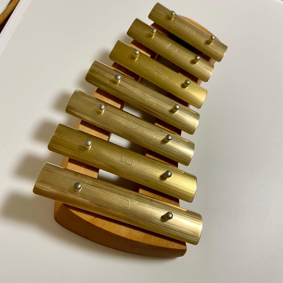 AURIS アウリスグロッケン ペンタトニック 7音 鉄琴 打棒2本付き