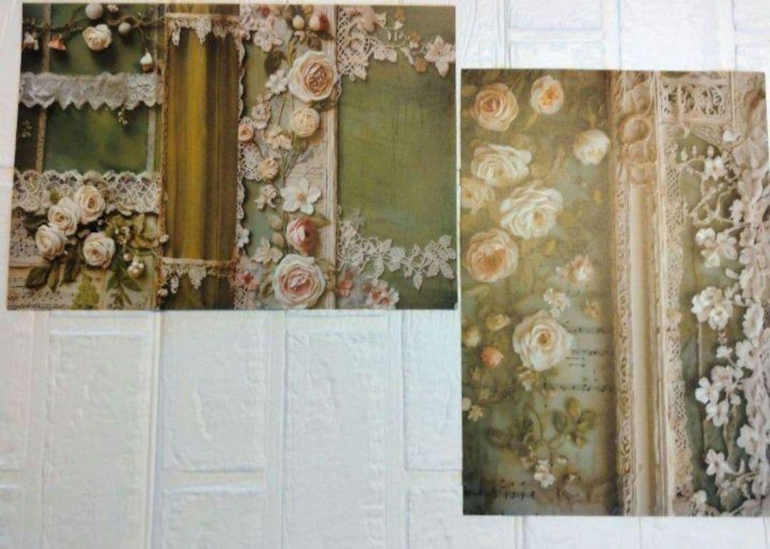 №12❷♡lien様♡両面印刷♡デザインペーパー　16枚　A 101