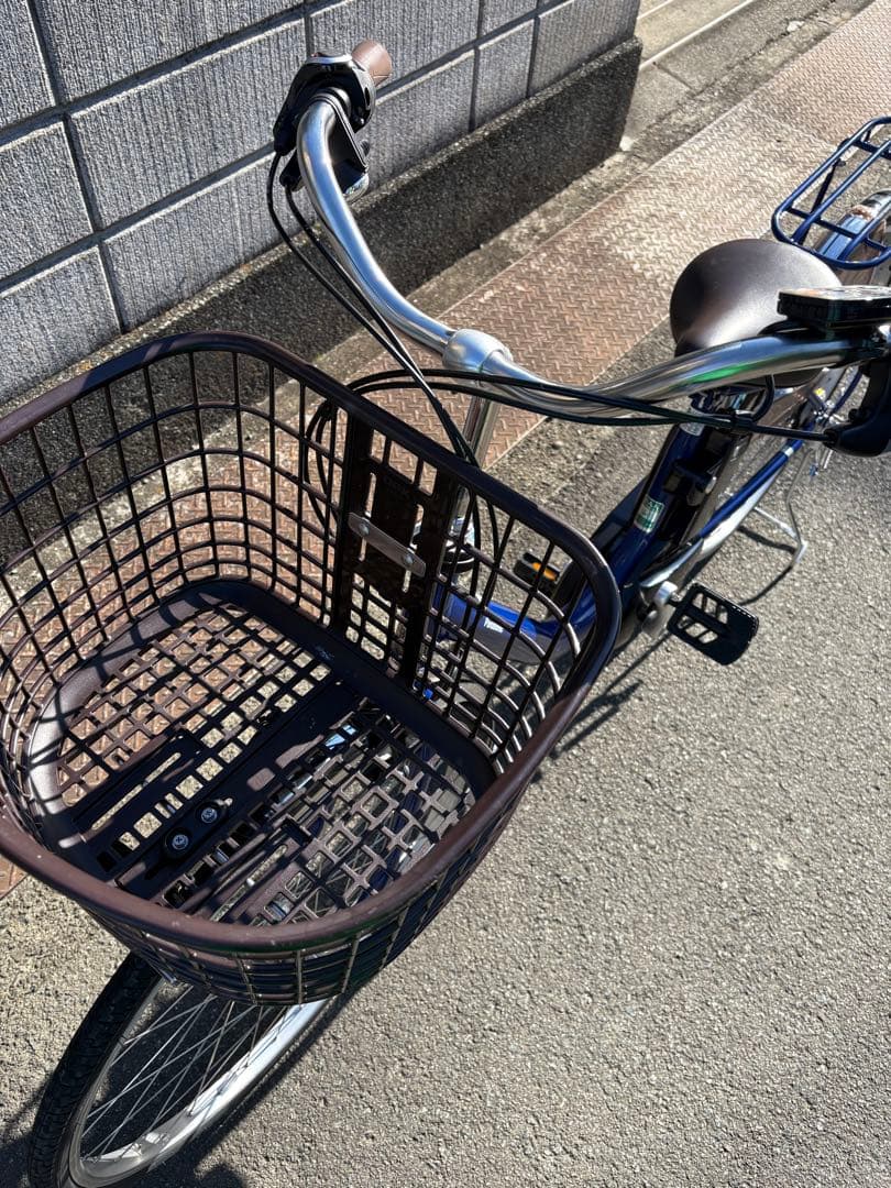 【美品】Panasonic 電動アシスト自転車 ビビ・L 12Ah 26型