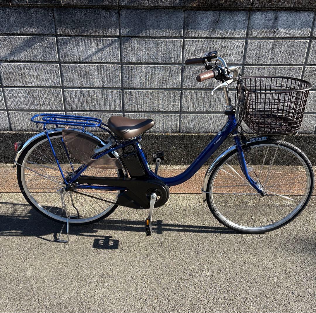 【美品】Panasonic 電動アシスト自転車 ビビ・L 12Ah 26型