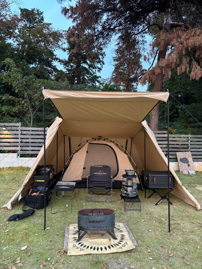 DOD ソロソウルウォウウォウ タンと カンガルーテントS のセット 1回使用