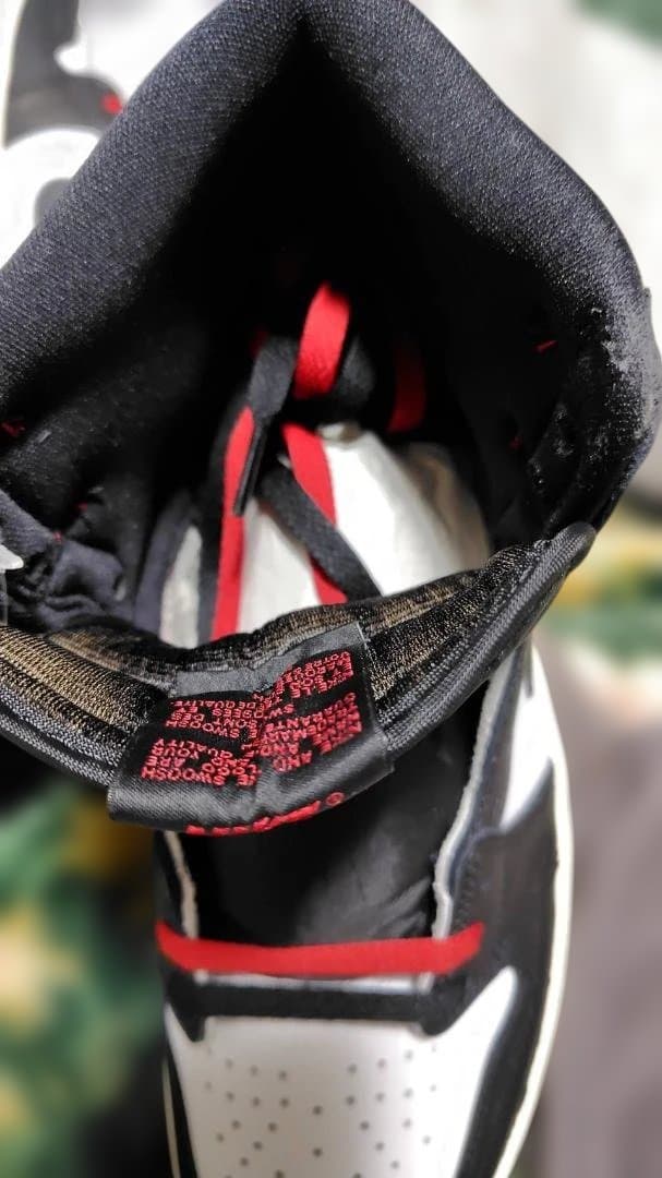 【未使用】NIKE Air Jordan 1 BlackToeつま黒 28.5