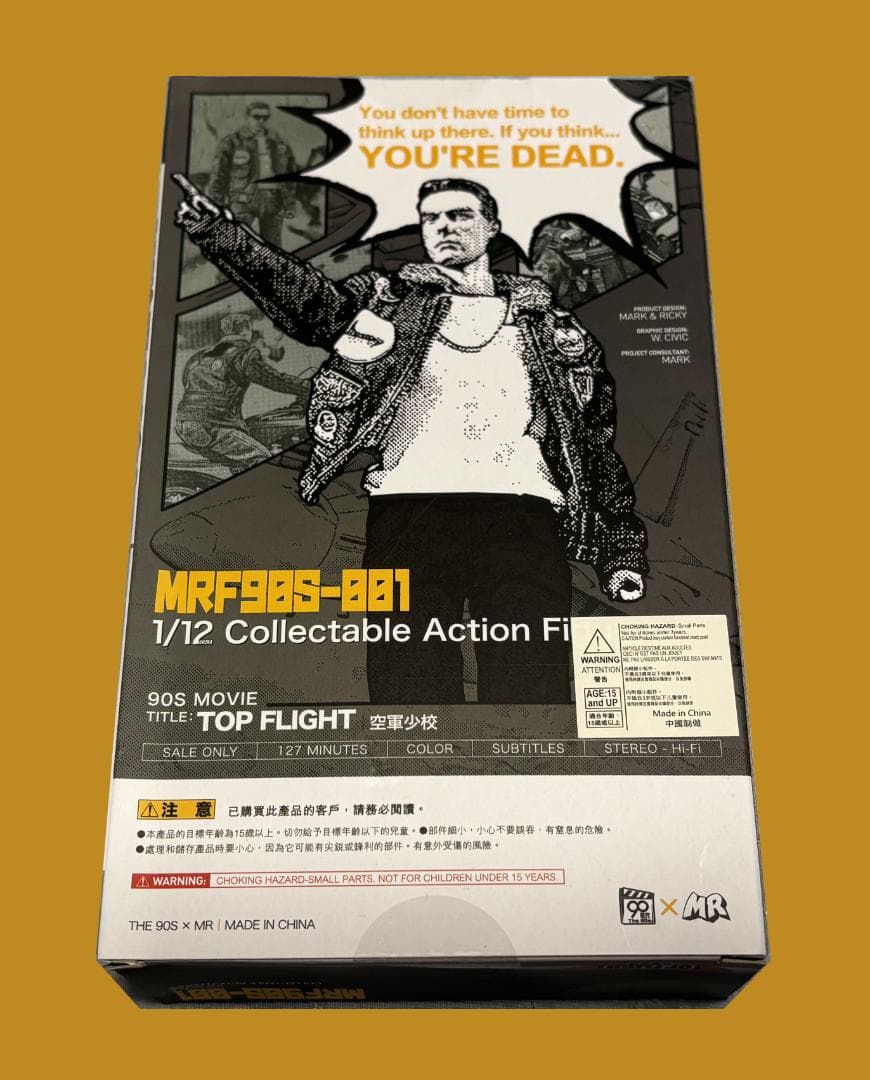 新品 未開封 トム・クルーズ フィギュア MR.FIGURE 1/12