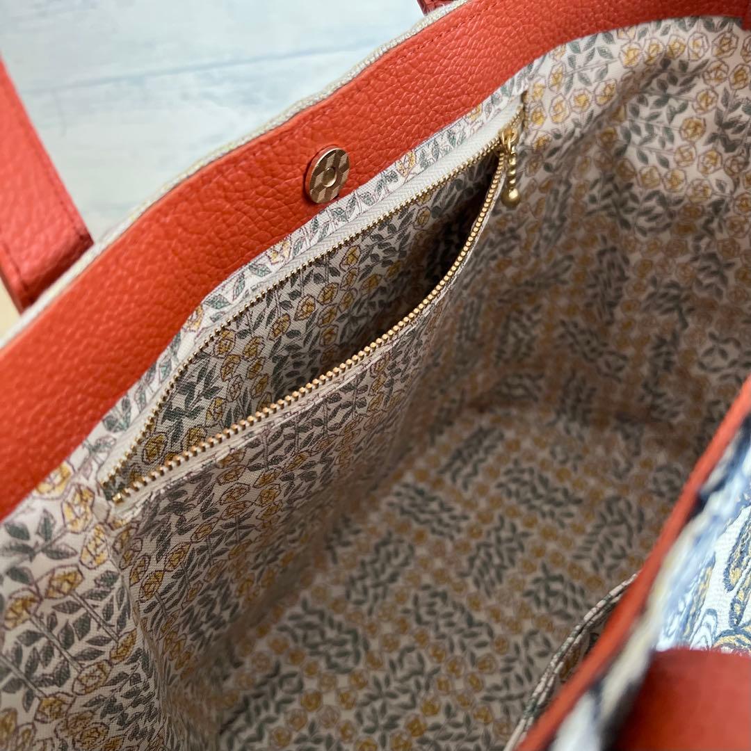 専用　ミナペルホネンrosy＆本革トートバッグ