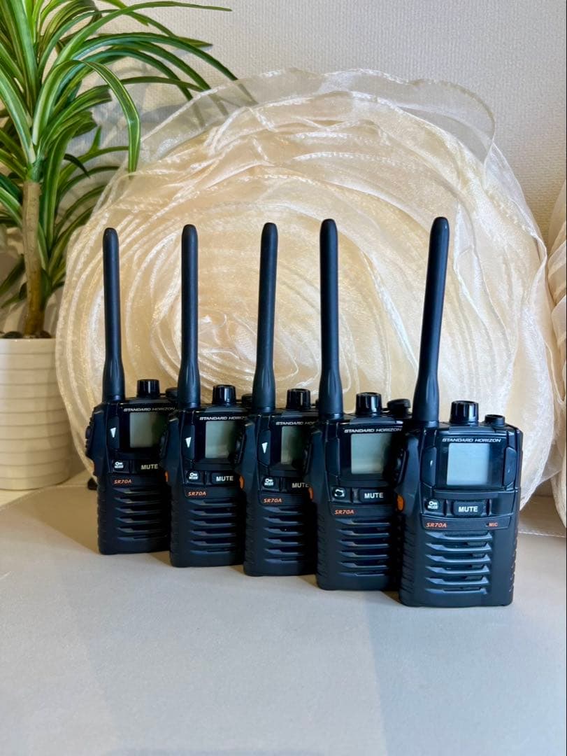 スタンダードホライゾン 特定小電力トランシーバー IP67防塵防水＋中継器セット