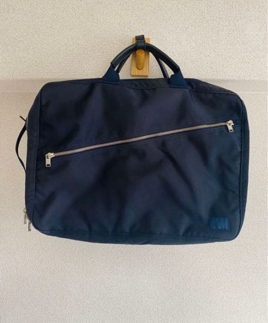 美品✨PORTER 3WAY BRIEFCASE ネイビー　男女兼用