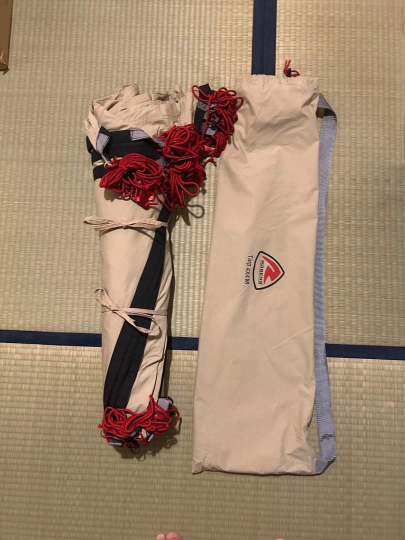 ローベンス　クロンダイク　ベージュ タープ 4x 4