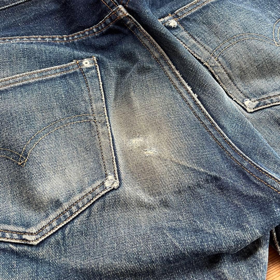 色落ち激渋 90s Levi's501XX 1955 赤耳 555 ハチノス極上