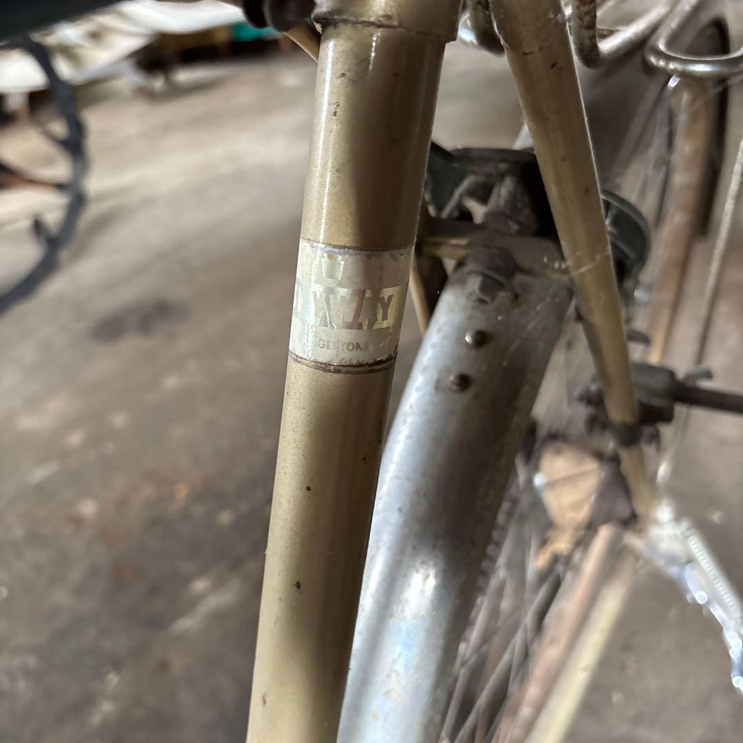 ベージュ シティサイクル 前照灯付き引き取り限定