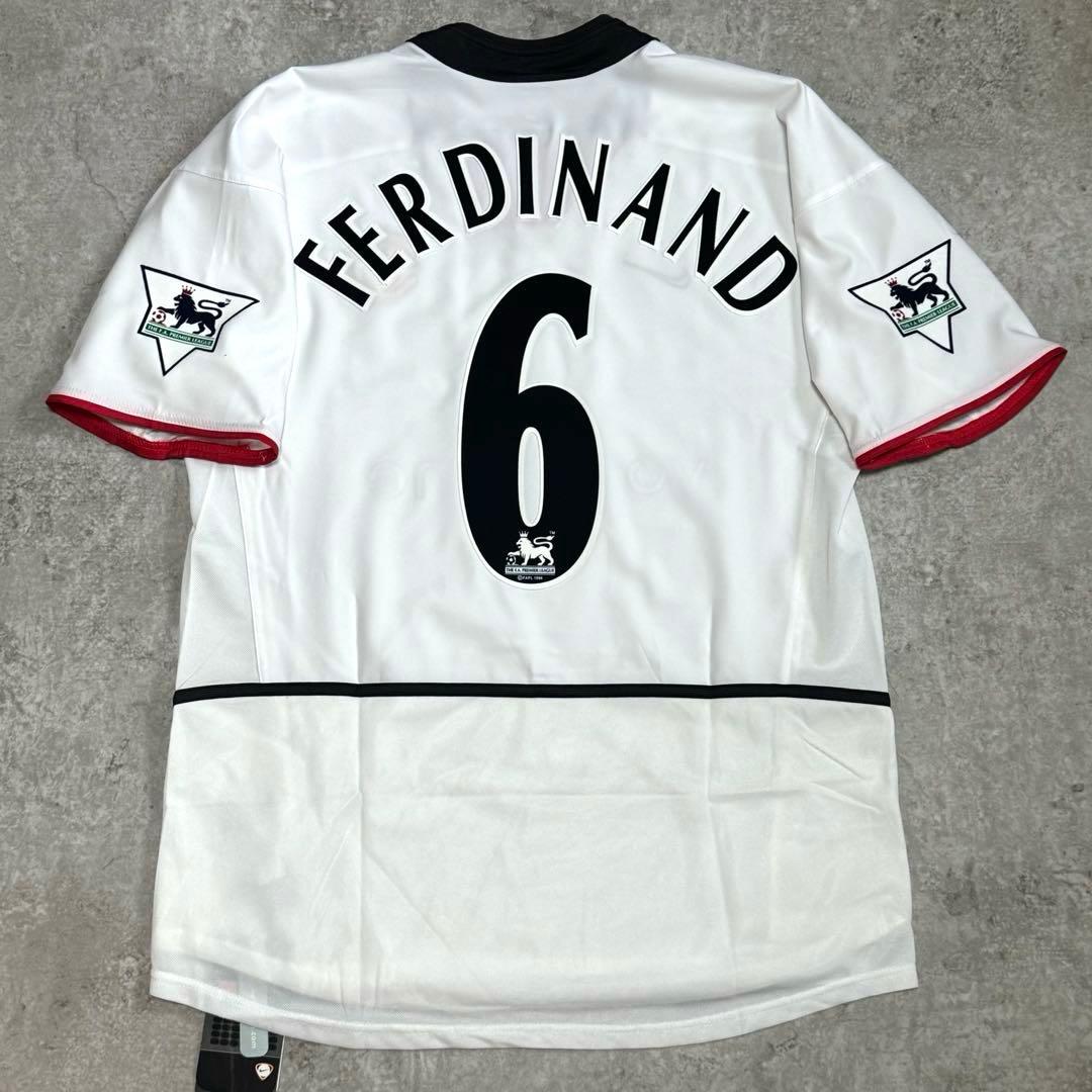 【新品タグ付】マンチェスターユナイテッド #6 ファーディナンド ユニフォーム