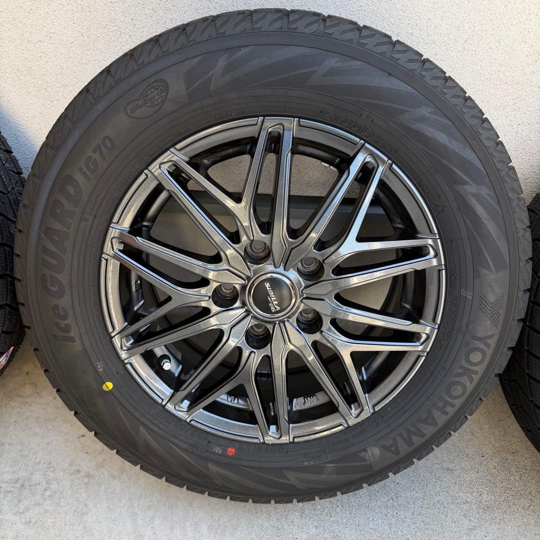 alex　ヨコハマiG70 195/65R15 スタッドレス 4本