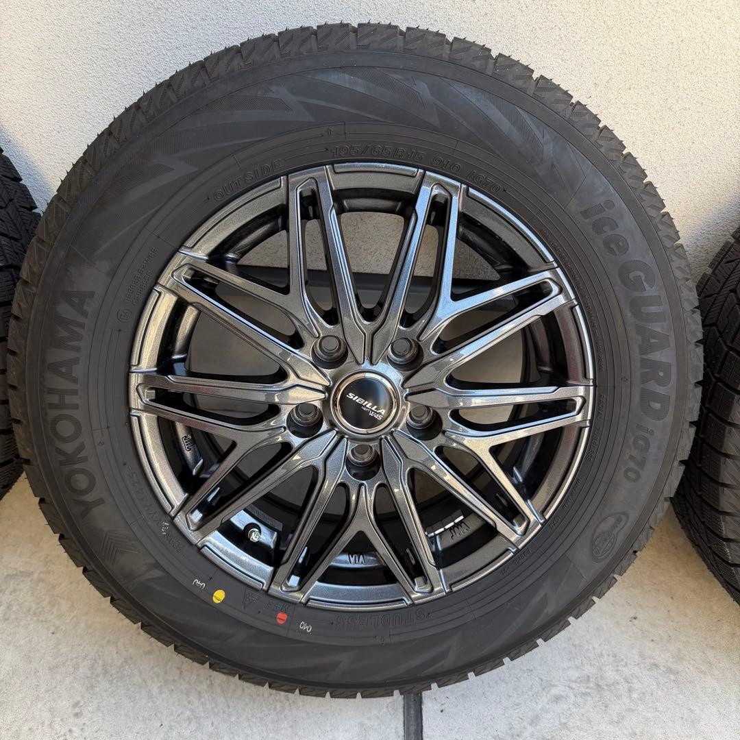 alex　ヨコハマiG70 195/65R15 スタッドレス 4本