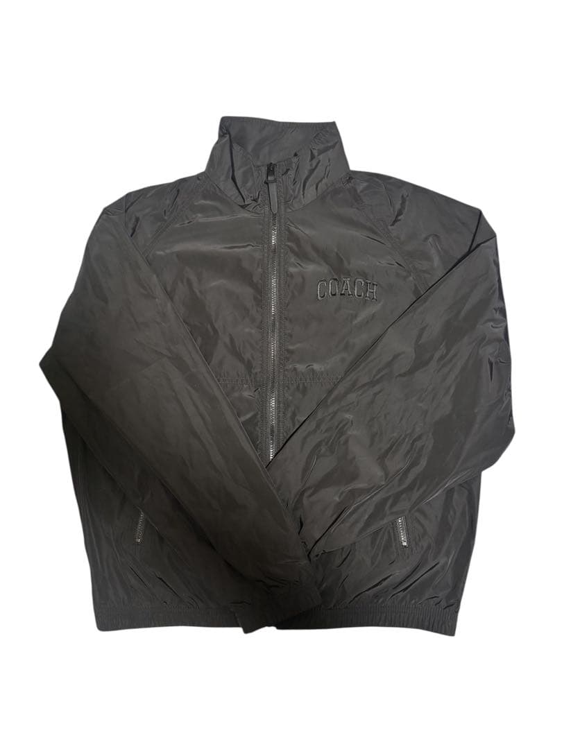 COACH ブラック ナイロンジャケット