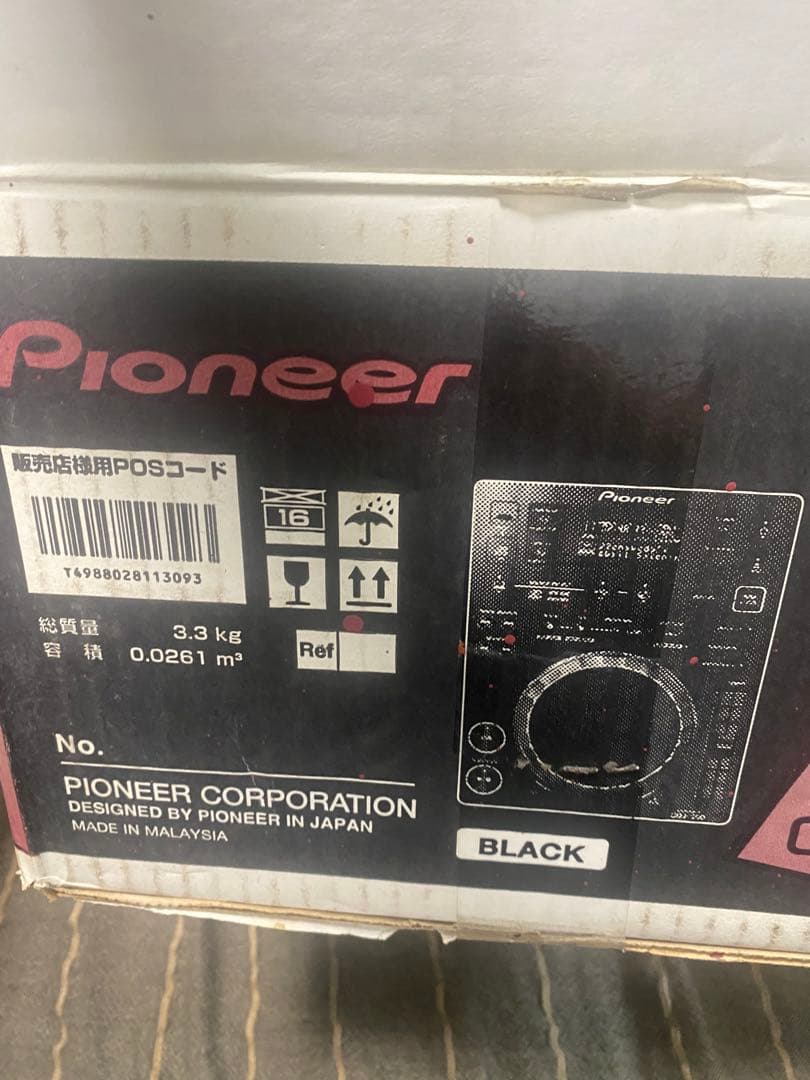 Pioneer CDJ ブラック①