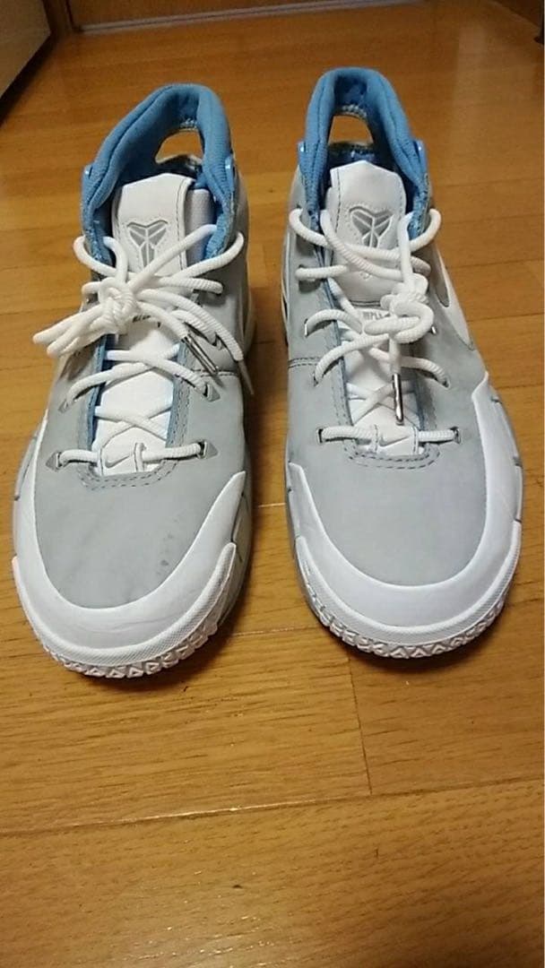 ナイキ ZOOMAIR UPTEMPO MPLS グレー/ブルー/ホワイト