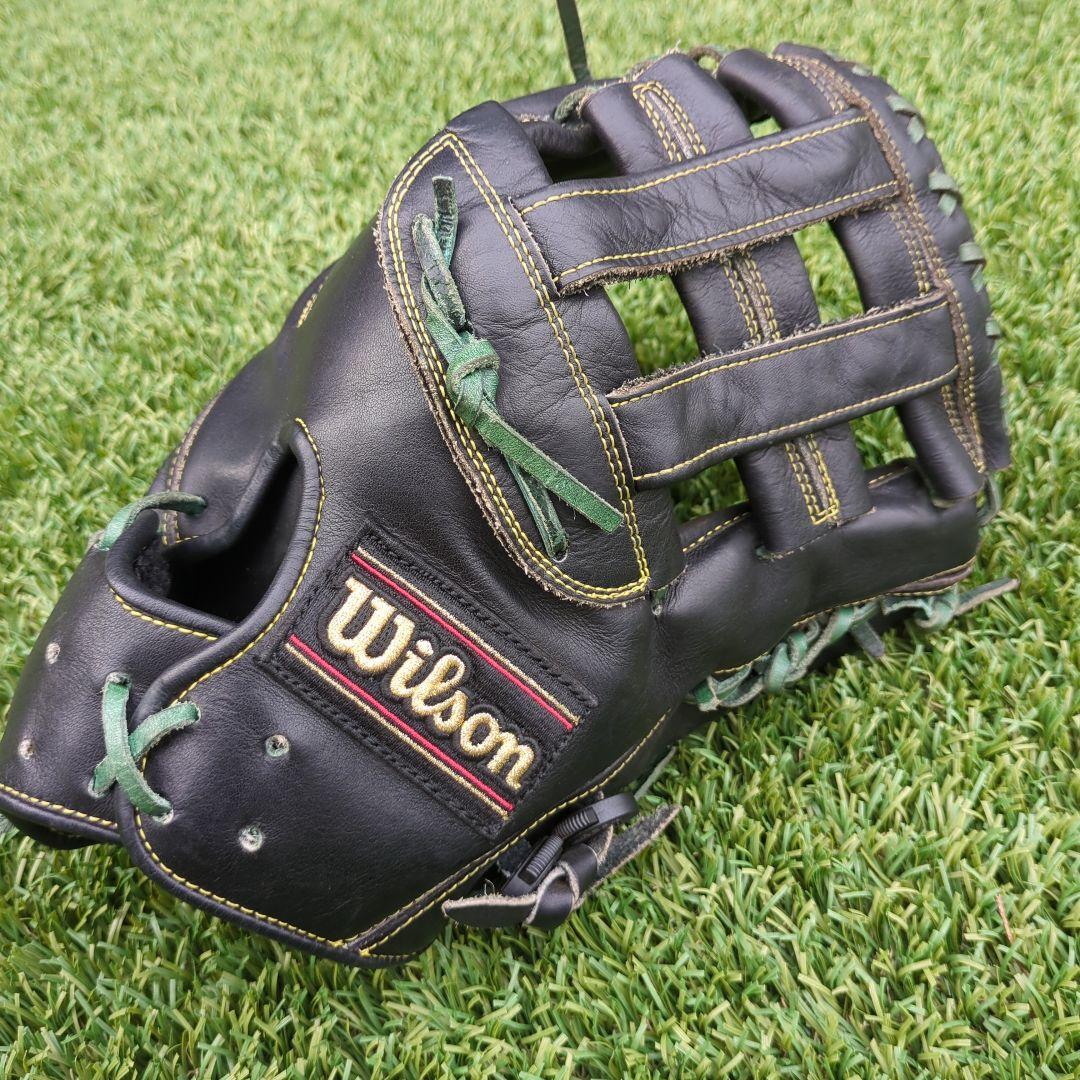 ウィルソン　軟式　ファーストミット　小指２本　日本製