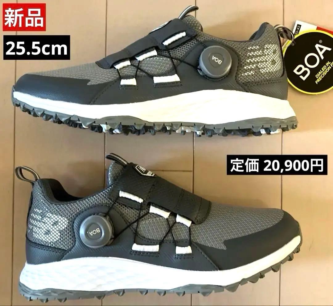 【新品】ニューバランス／ゴルフシューズ／スパイクレス／25.5cm／限定カラー