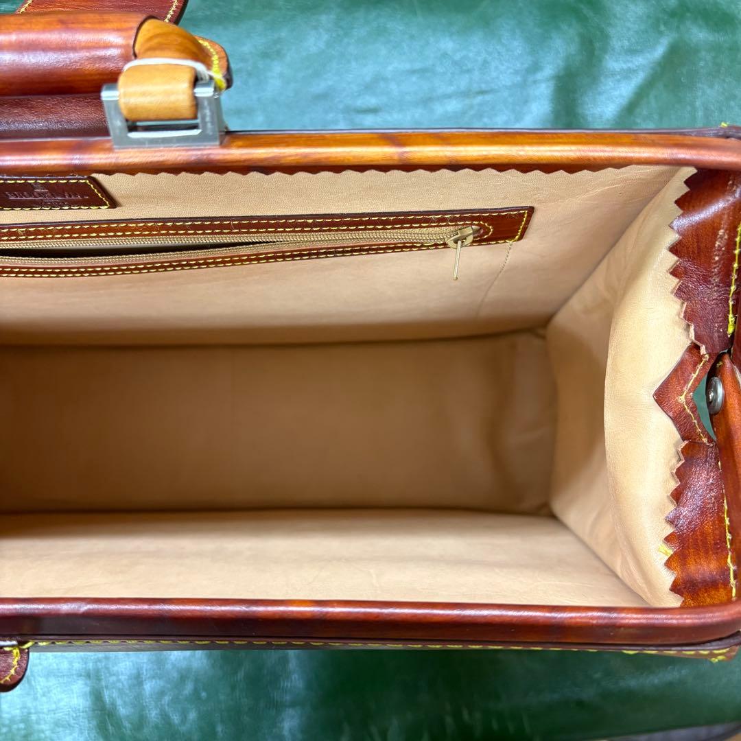 日本製牛革 ダレスバッグ 本革 レザーブリーフケース ビジネス 茶 ヴィンテージ