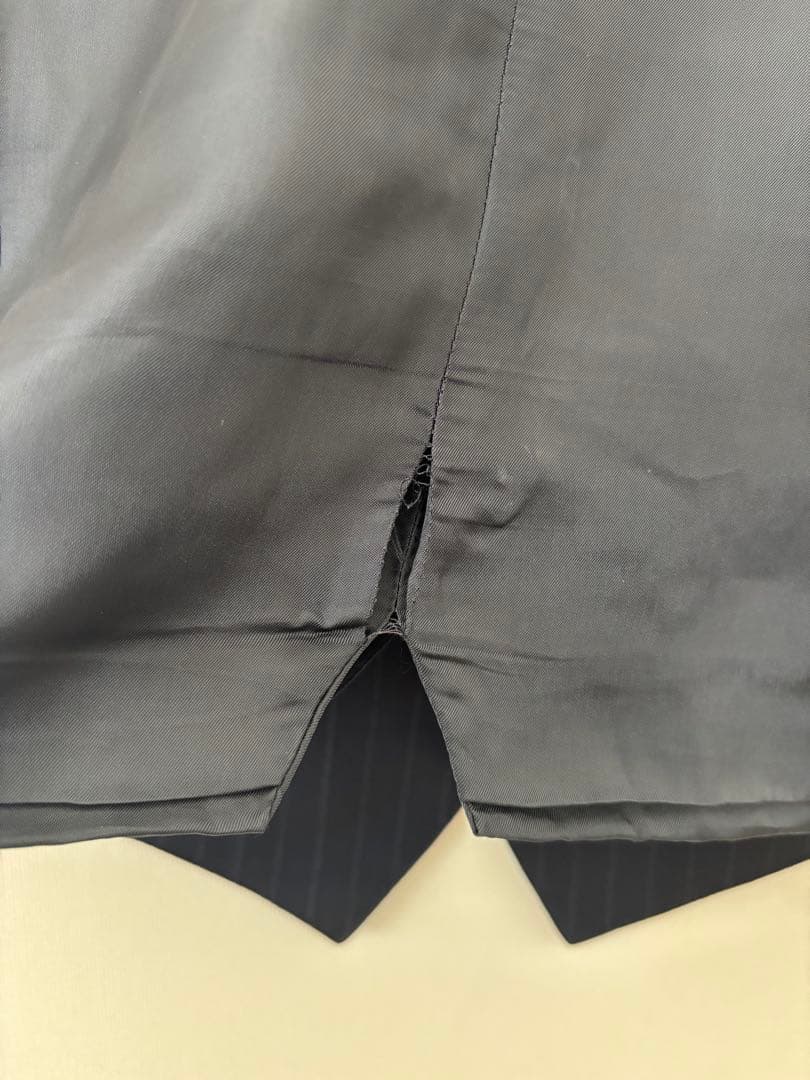 【メンズ】GUCCI ネイビー ストライプベスト サイズL