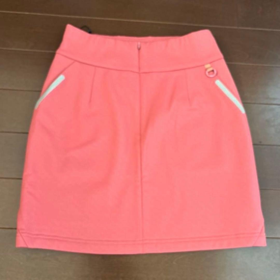 パーリーゲイツ　PGGストレッチダンボール裏起毛セットアップピンクサイズ1