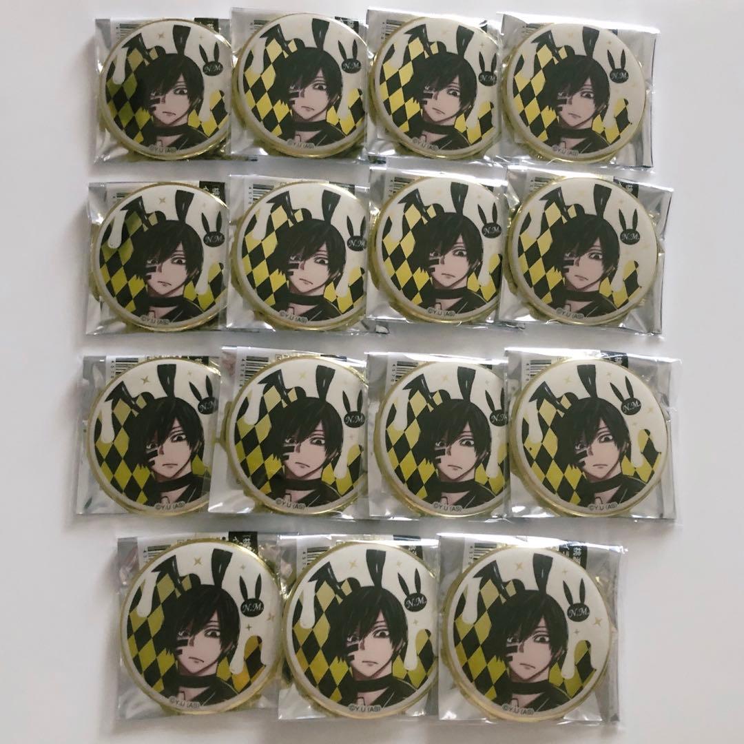 桃源暗鬼 バニー 缶バッジ 無陀野無人