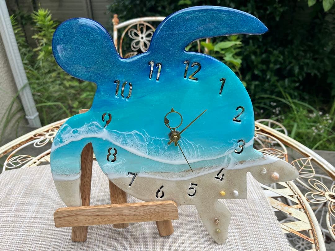 レジンアート海(星)