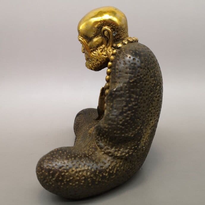 仏教美術 仏像 達磨祖師仏像 招財 開運 風水 銅製品 工芸品 置物