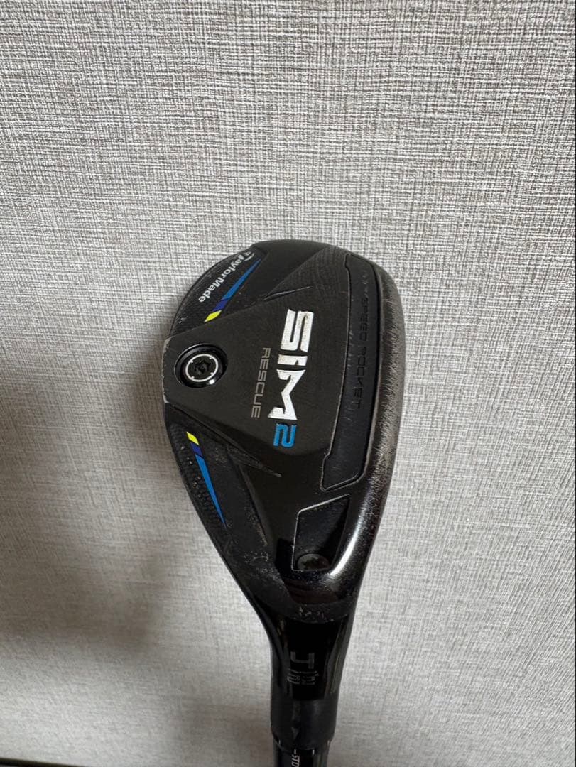 テーラーメイドSIM2レスキュー4番UT TENSEI SILVER TM70