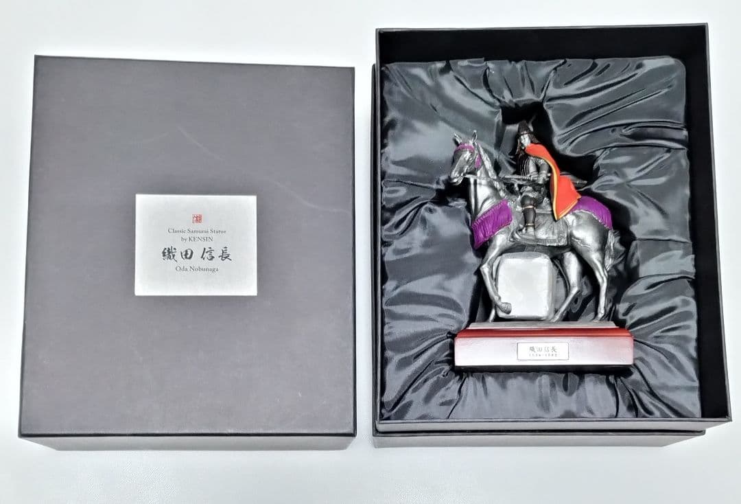 織田信長 騎乗像 ヒストリカルフィギュア 株式会社謙信　中古