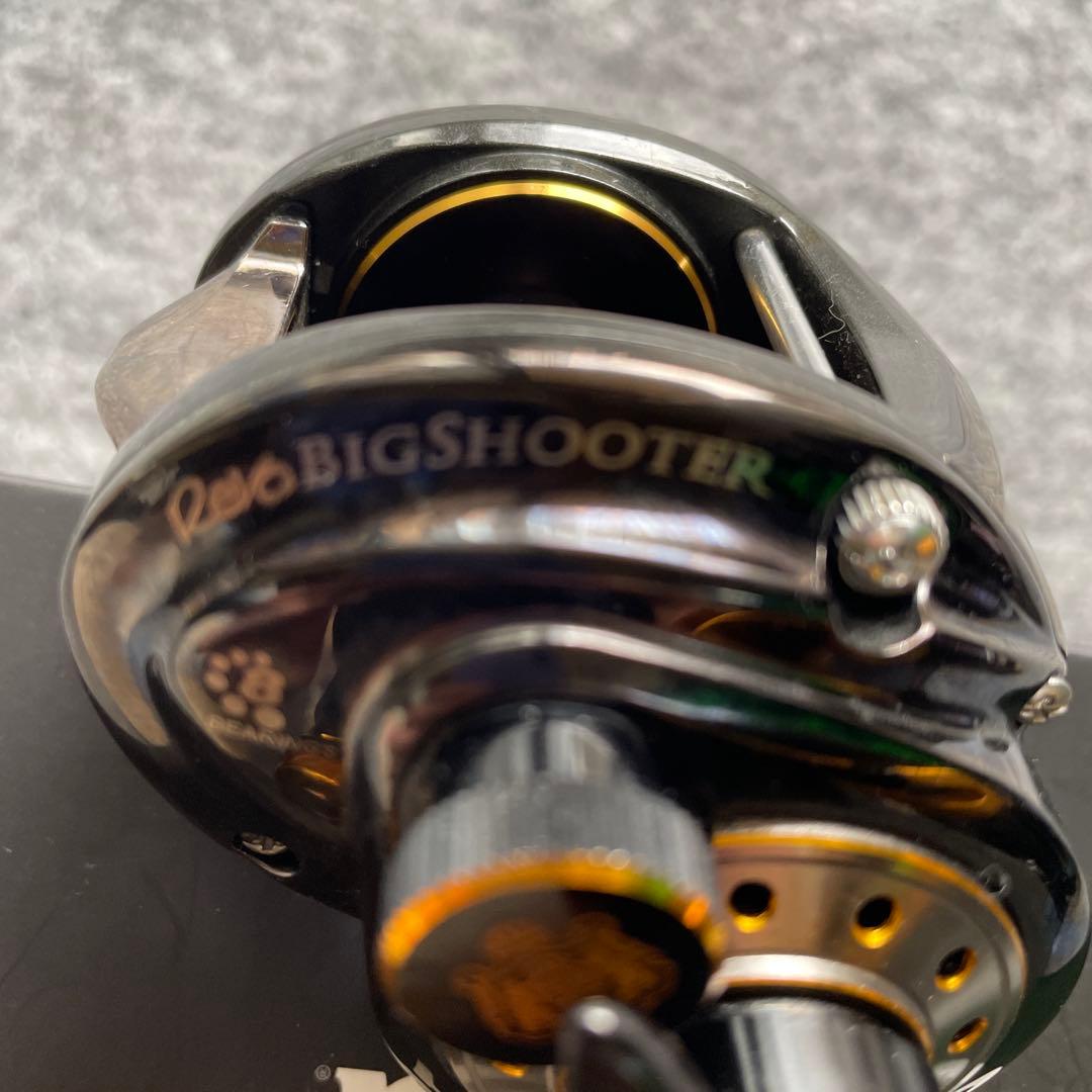 アブガルシアベイト/ ビッグシューターコンパクト。ギア比8.0:1《美品中古》