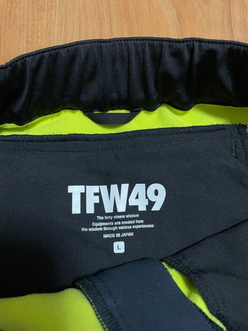 TFW49 パンツ　チャコール　ブラック　L ジャージ　スウェット　ゴルフ
